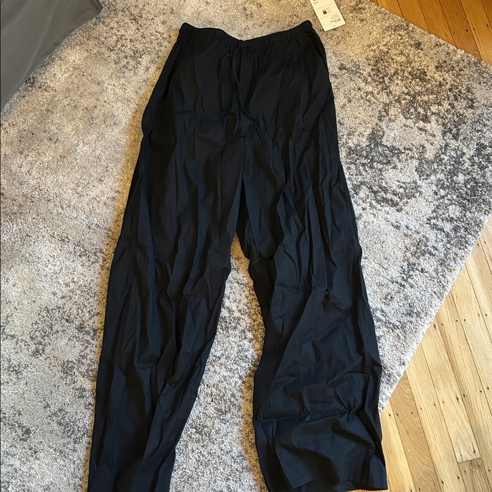 Athleta Black Wide Leg Pants - Paradise Mid Rise Wide Leg Pant - Picture 2 of 6